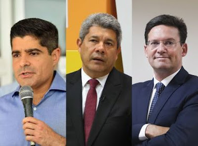 Pesquisa eleitoral mostra diferença de 7 pontos entre ACM Neto e Jerônimo Rodrigues