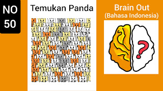 Kunci Jawaban Brain Out Level 50: Temukan Panda