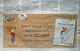 Pico Bogue Metro publicité gang des talents