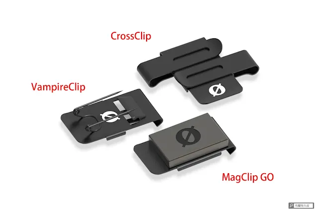 RODE Wireless GO 超實用周邊套件 - RODE FlexClip GO 整合了三種不同類型的扣具