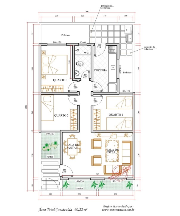 Plantas de casas de campo 5 lindos modelos para construir