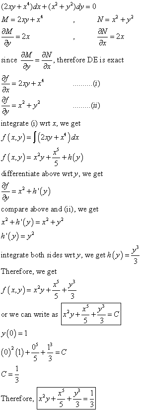 Differential Equations Solved Examples 17
