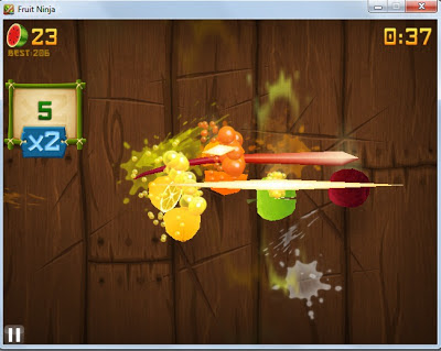 Download Game Fruit Ninja HD For PC