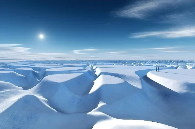 Descubrimiento de un paisaje fluvial antiguo bajo la capa de hielo de la Antártida Oriental y su relevancia en el cambio climático. Hielo antártico que no ha visto la luz del día desde hace 14 millones de años (pero eso puede estar a punto de cambiar, lo que no es algo de esperar)