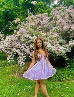 Kyra Michelle posing for the picture