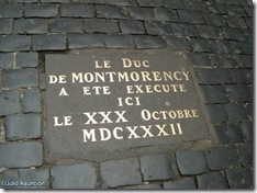 Estela del Duque de Montmorency - Capitolio - Toulouse