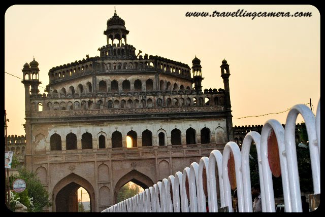 A tryst with the city of nawabs Lucknow : by Anchita Dogra: Part-1 : Posted by Anchita Dogra on www.travellingcamera.com : Bara Imambara...Bara Imambara is an imambara complex in Lucknow which is capital of largest state of  India ; Uttar Pradesh... It was built by Asaf-ud-daulah, Nawab of Lucknow, in 1784... It is also called the Asafi Imambara... Bara means big, and an imambara is a shrine built by Shia Muslims for the purpose of Azadari. The Bara Imambara is among the grandest buildings of Lucknow... Check out more details about Imambara @ http://en.wikipedia.org/wiki/Bara_Imambara Cathedral - Lucknowites' favorite haunt on Christmas evesTunde Kababi- The world famous non veg shop in Lucknow, Utter Pradesh, INDIA Thats the roof of a famous mall- Saharaganj in Lucknow... They say its d sky dat you see through the roof up there but I could never see the stars even after staring at it for hours :O The available multiple modes of public transport in the city are taxis, city buses, cycle rickshaws, auto rickshaws and CNG Buses. CNG has been introduced recently as an auto fuel to keep the air pollution in control. The city bus service is run by Lucknow Mahanagar Parivahan Sewa... A scene you will see in the movie pakeezah :) ... Asfi Mosque @ Lucknow in INDIA... Aminabad, a quaint bazaar like Delhi's Chandni Chowk, is situated in the heart of the city. It is a large shopping centre that caters to a wide variety of consumers. Chowk and Nakhhas are markets in the old Lucknow area where you can get a feel of traditional Lucknow. .. On a recent visit back home, I got the chance to capture some of the fond memories of my hometown Lucknow ... Here are some of those Photographs...Entrance to the city - Rumi Gate. Its a replica of a gate in Rome... The Rumi Darwaza served as the entrance to the city of Lucknow; it is 60 feet high and was built by Nawab Asafuddaula (r. 1775-1797) in 1784. It is also known as the Turkish Gateway, as it was erroneously thought to be identical to the gateway at Constantinople. It is the west entrance to the Great Imambara and is embellished with lavish decorations.Satkhanda- Still Appeals... A putrefying of 67 meter red-brick watchtower, located just opposite to the Hussainabad Imambara is a splendor of medieval architecture. The structure shows a curios blend of French and Italian style structural designs...  The view of Clock Tower from Picture Gallery ... Lucknow Clock Tower is located very near to the Rumi Darwaza. Built in 1881 by the British, this 67 m-high clock tower on the river Gomti is said to the tallest clock tower in India. The tower features European style artwork. The part of the clock is built of pure gunmetal... Chota Imambara... Chota Imambara or the Husainabad Imambara... it displays a curious mixture of Charbagh, Persian and Indo-Islamic structuThis neatly designed monument where a placid stream runs through middle of the garden provides the miracles of artistic brilliance and structural grandeur... Interiors are ornamented with Arabic calligraphy and intricate glass works... Often called as the palace of lights, this Imambara shines its best during the eve of Muharam when the entire edifice would be lit with ornamental lamps and Belgium chandeliers.ral designs...Roza Shahzadi- The reclining palace for the princesses inside Bada Imambara...  The British-built architectural sights in Lucknow include the Vidhan Sabha (State Legislative Assembly), the Clock Tower and the Charbagh Railway Station, with its distinctive domes, arches and pillars... Lucknow is placed among the fastest growing cities of India and is rapidly emerging as a manufacturing, commercial and retailing hub. This unique combination of rich cultural traditions and brisk economic growth provides Lucknow with an aura that refuses to fade away. Lucknow has developed as a metro city of Uttar Pradesh and is second largest in the state, the biggest city is Kanpur....Located in what was historically known as the Awadh  region, Lucknow has always been a multicultural city. Courtly manners, beautiful gardens, poetry, music, and fine cuisine patronized by the Persian-loving Shia Nawabs of the city are well known amongst Indians and students of South Asian culture and history.. Lucknow is popularly known as The City of Nawabs. It is also known as the Golden City of the East, Shiraz-i-Hind and The Constantinople of India....