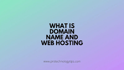 what is domain name and web hosting