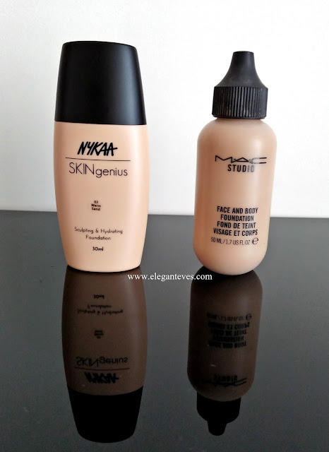 Nykaa skingenius vs MAC face and body