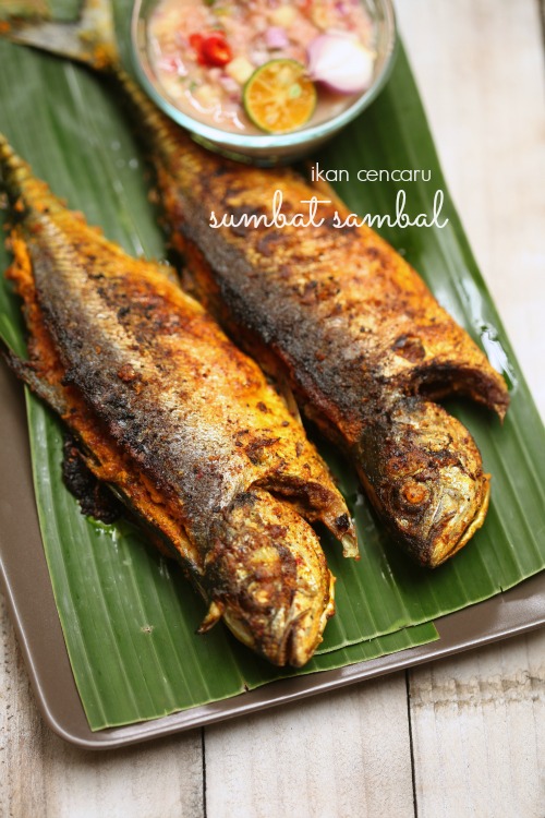 Masam manis: Ikan Cencaru Sumbat Sambal