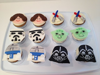 Cupcakes de Star Wars