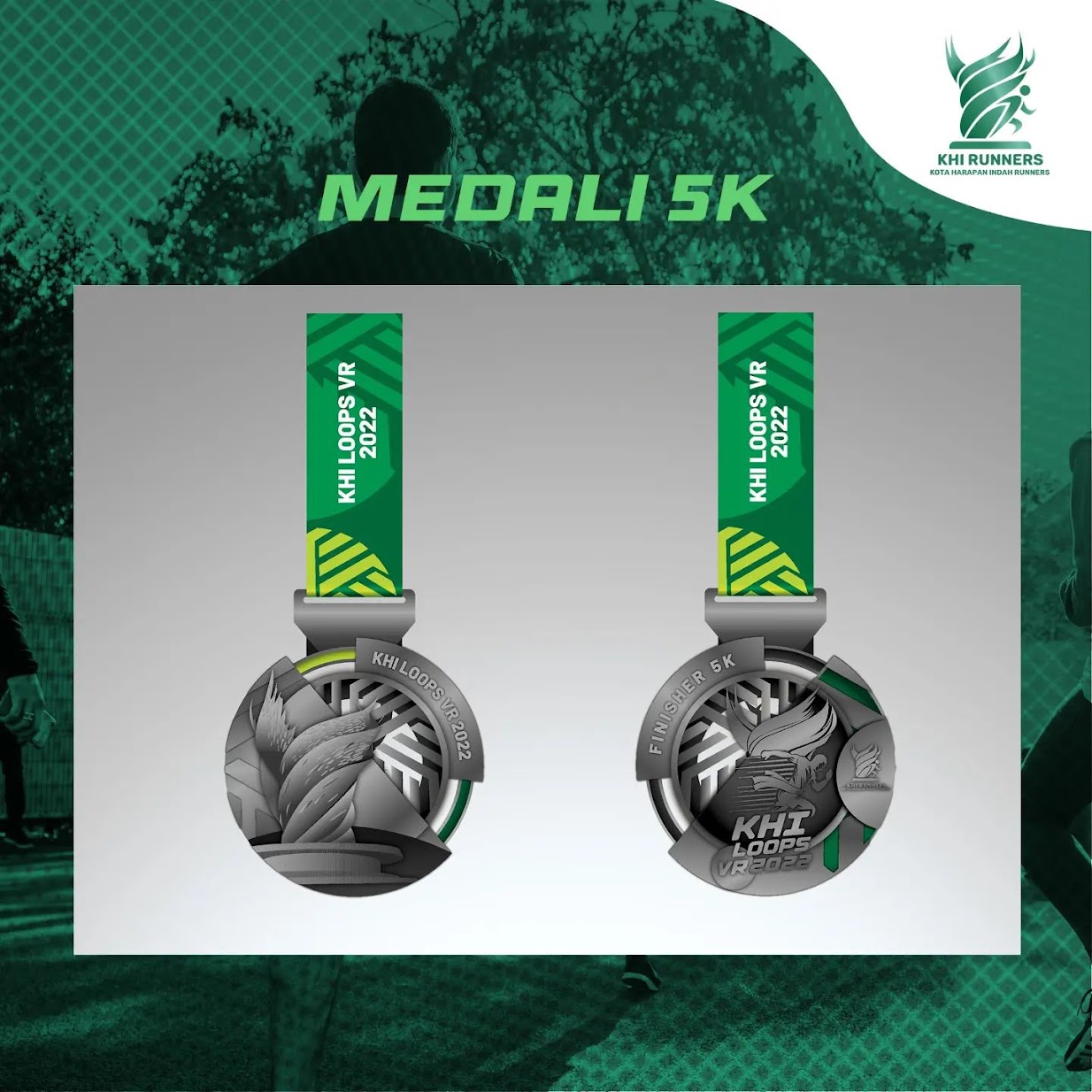 Medali 5K 🏅 Nama_Lomba_Lari â€¢ 2022