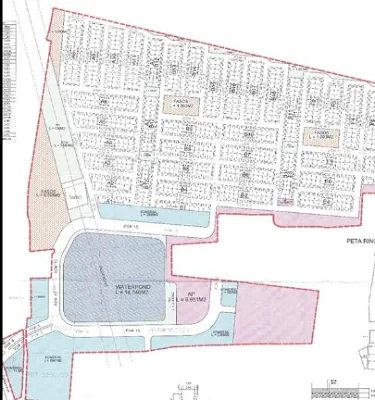 SITEPLAN AMORA BANGUN SETIA