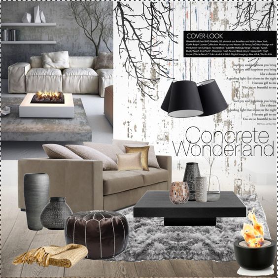Concrete Design Interior Mood Board