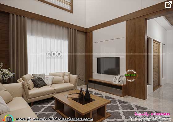 Living room design interior