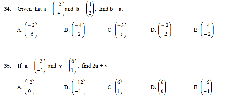 vector question