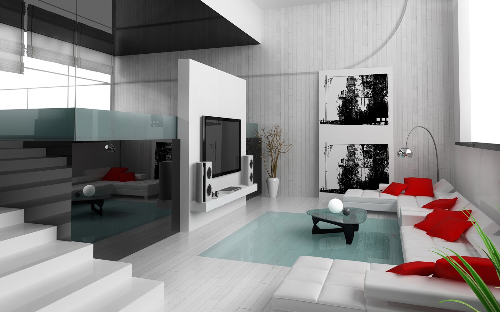 Desain Interior Ruang Keluarga Modern Desain Rumah