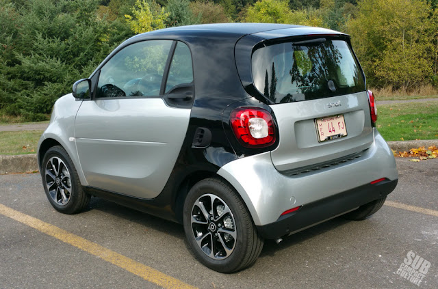 2016 Smart Fortwo rear