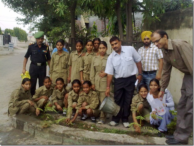 GHS Tejli_Tree Plantation_1