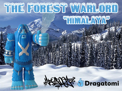 Dragatomi Exclusive Himalaya Forest Warlord Vinyl Figure by Bigfoot One