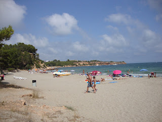 Cap Roig Beach people