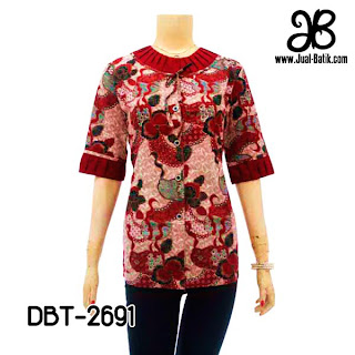 Model Blus Batik DBT-2691