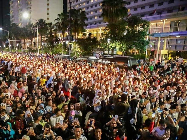 pawai obor Jakarta