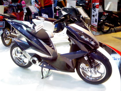 Modifikasi New Yamaha Mio 2010 Collection Motor Sport 