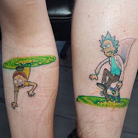 Tatuajes de dibujos animados (Cartoon Network, Nickelodeon, Looney Toons)