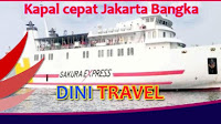 Kapal cepat Jakarta Bangka 
