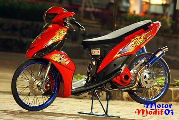 Motor Mio J Modifikasi Modifikasi Motor Kawasaki Honda 