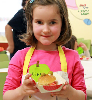 Cocinando en el CEIP Alfredo Landa