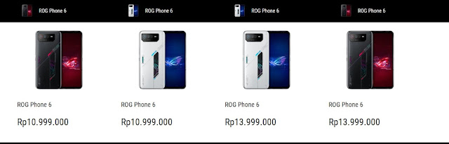 Harga ASUS ROG Phone 6