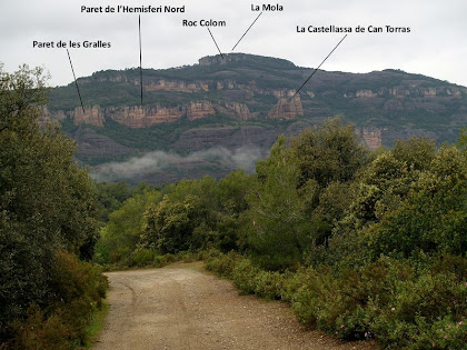 Panoràmica des del Camí de Castellar del Vallès a la Mola