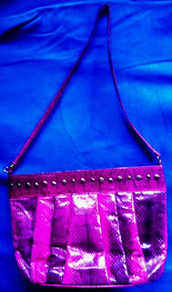 trendy pink bag