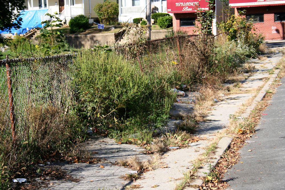 building a wood sidewalk