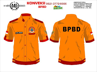 SUPPLIER BAJU PAKAIAN WEARPACK SERAGAM KAOS KEMEJA ROMPI JAKET KONVEKSI TEMPAT PRODUKSI PEMBUATAN RESMI DINAS BPBD BADAN PENANGGULANGAN BENCANA DAERAH PENGADAAN BARANG LOGISTIK PEMERINTAH