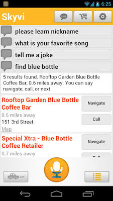 Skyvi (Siri for Android)