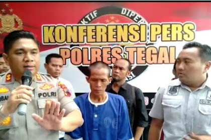 Begal Payudara Sadis di Tegal Diringkus Polisi