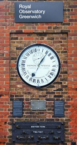 (Jam kuno di Greenwich)
