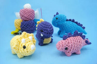 Dinosaur crochet craft kit