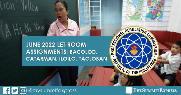 prc tacloban let room assignment
