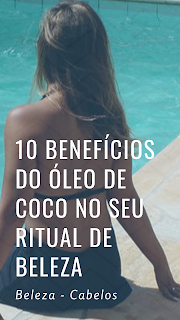 Óleo de coco para cabelo e corpo