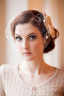 vintage wedding hairstyles with birdcage veil own