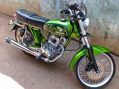  Modifikasi  Honda  Cb  Nganjuk  Kumpulan Modif  Honda  Cb  100  