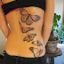 Butterfly Tattoos Designs on Women Back