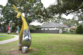 Beverly Hills Public Art | Canal to Creek sculpture by Tom Misura