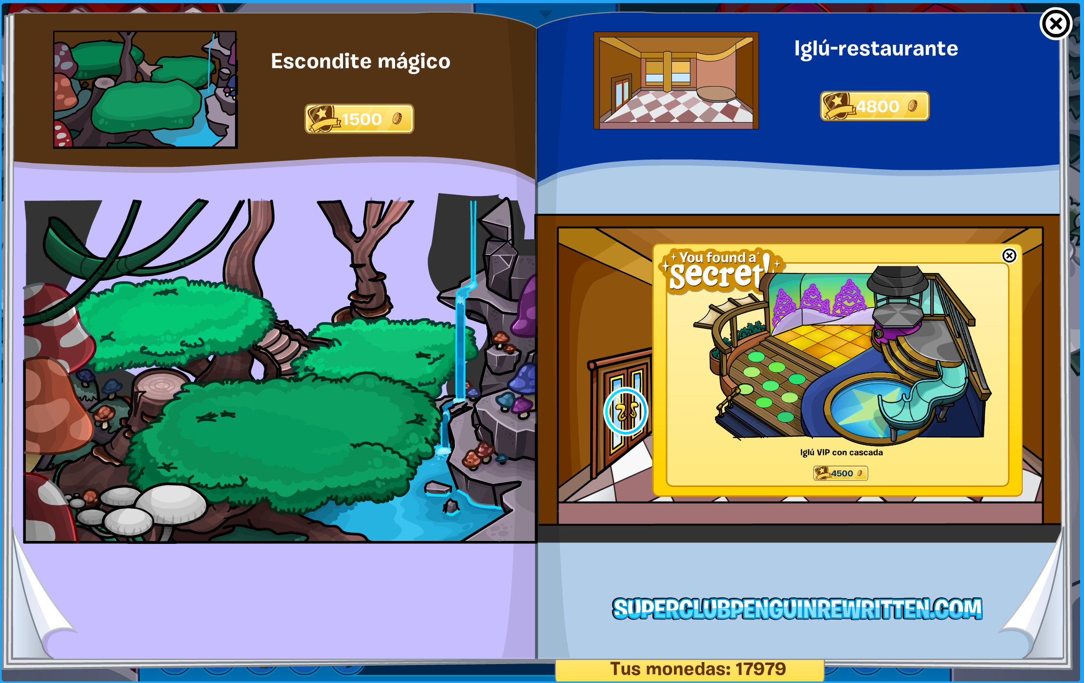 New Club Penguin | 3 Iglús Ocultos del catálogo de Muebles