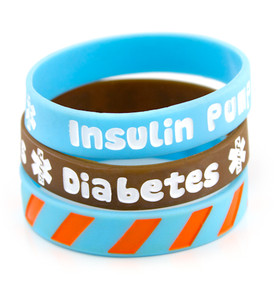 Diabetes Bracelet Rubber