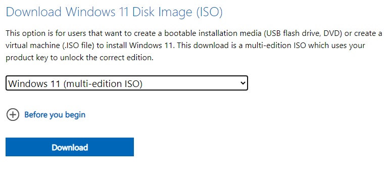 Tải Windows 11 bản ISO chính thức từ Microsoft mới nhất a1